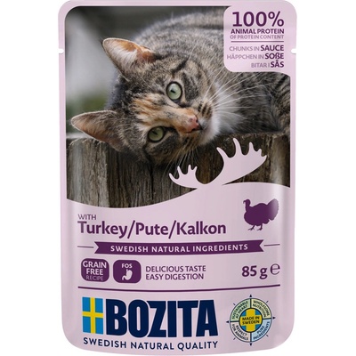 Bozita kúsky v omáčke v miešanom balení morčacie 12 x 85 g