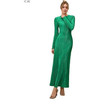 Shein koktejlové šaty glamour maxi