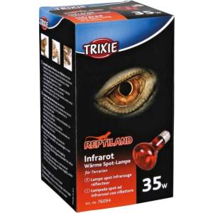 TRIXIE Infrared Heat Spot Lamp - Инфрачервена точкова точкова лампа за терариум, 35 W