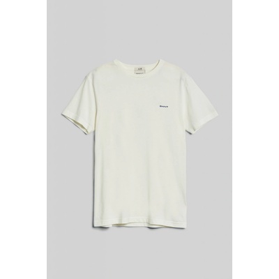 Gant contrast Logo SS Eggshell