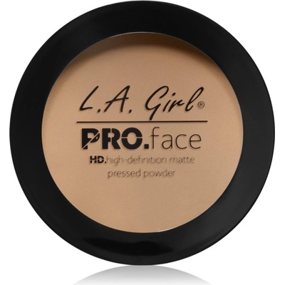 L. A. Girl Cosmetics PRO. Face HD компактна пудра с матиращ ефект цвят Creamy Natural 7 гр