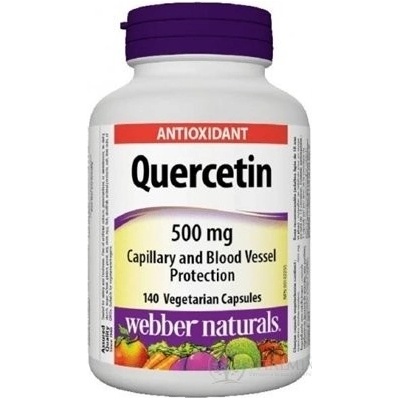 Webber Naturals Quercetin 500 mg 140 ks