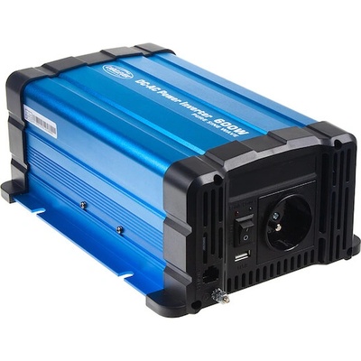 Sinusový měnič napětí z 24, 230V, 600W, dálkové ovládání s displejem, 35PSW624DR