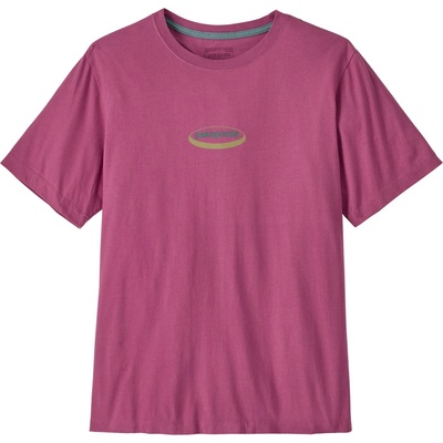 Patagonia Мъжка тениска Patagonia 95 Oval Logo T-Shirt - Faded Magenta - размер XL (216-7985-0215)