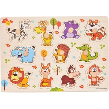 Wiky Животни пъзел 22 x 30 см