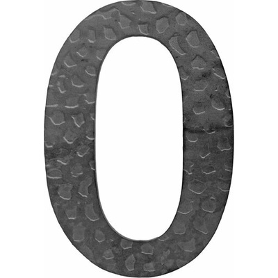 Číslica kovaná "0" h120, t3mm