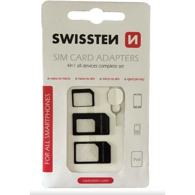 SWISSTEN SIM ADAPTÉR 4in1