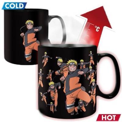 ABYstyle Hrnček Naruto Multicloning meniaci sa 460 ml