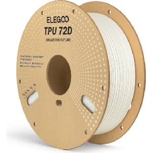 Elegoo TPU 72D White - 1, 75 mm / 1000 g (50.203.1148)