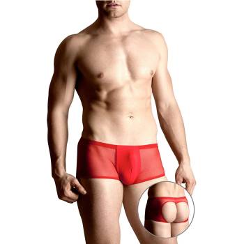 Image 1 of Боксерки за мъже с отвори на дупето, червени - Mens Shorts 4493 XL (SLC0449334)