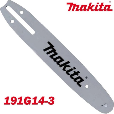 Makita Шина 25 см, 3/8", 1.1 мм, Makita 191G14-3, за модели резачки DUA301, DUC254, DUC256 (191G14-3)