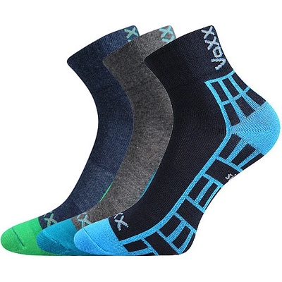 3PACK chlapecké ponožky VoXX Maik B mix barev
