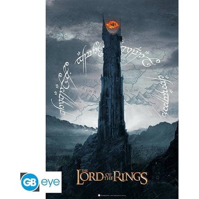 Abysse Corp Plagát - Pán Prsteňov Sauron Tower 91,5 x 61 cm