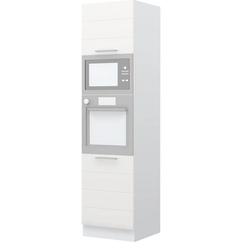 Висок шкаф за вграждане на фурна и микровълнова Highline K23-60-RM/3