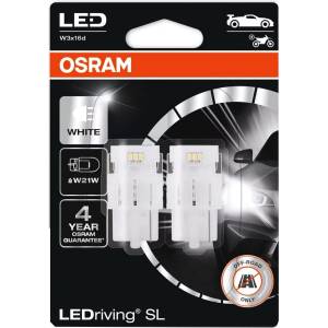 OSRAM LEDriving SL WHITE 2BL W21W 2W 6000K