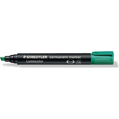 STAEDTLER Маркер Lumocolor Перманентен скосен 2-5mm зелен (350-5)