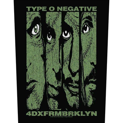 Type O Negative – 4DXFRMBRKLYN (Back Patch · sew-on) (Nášivka)