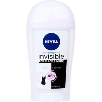 Nivea Invisible for Black & White Clear deostick 40 ml