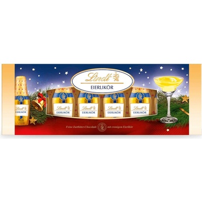 Lindt Vánoční lahvičky s vaječným likérem 131 g