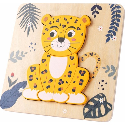 Zopa puzzle malé Leopard