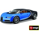 BburagoPlus Bugatti Chiron modrá 1:18