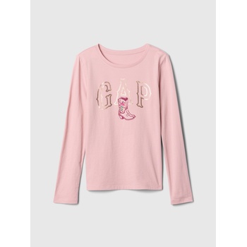 GAP Детска риза с логото на GAP GAP | Rozov | Момичешки | 104/110