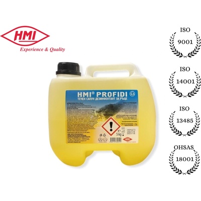 Hmi® profidi foam 5 кг Сапун дезинфектант на пяна за ръце и тяло (100165-955)