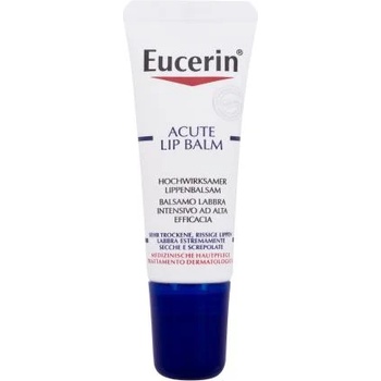 Eucerin UreaRepair Plus Acute Lip Balm хидратиращ балсам за сухи и напукани устни 10 ml