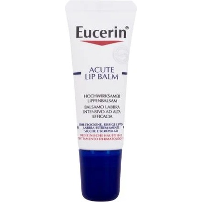 Eucerin UreaRepair Plus Acute Lip Balm хидратиращ балсам за сухи и напукани устни 10 ml
