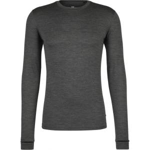 Heber Peak Мъжко мериносово термобельо Heber Peak Merino190 RootHe. L/S Merino base layer - Dark Smoke Melange (015-1674-0312)