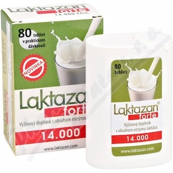 Laktazan Forte 14.000 FCC 80 tablet