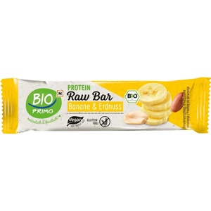BIO PRIMO Органичен суров бар Банан и фъстъци - 35 г
