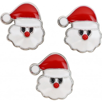 Nojomojo Santa Claus Prívesok na náramok 5 ks