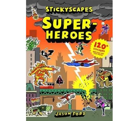 Stickyscapes Superheroes