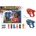 Armtoys ДЕТСКИ ПИСТОЛЕТИ 2 БР. С МЕКИ СТРЕЛИ И ФИГУРИ ГЕРОИ