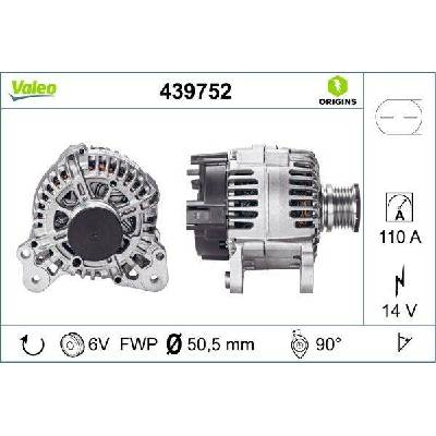 Generátor VALEO 439752