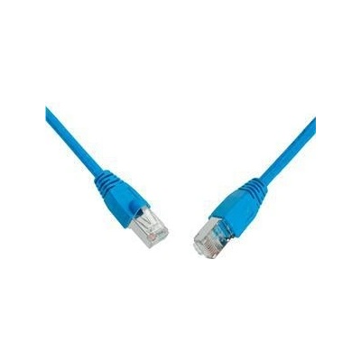 Solarix C6-315BU-0,5MB Patch CAT6 SFTP PVC, 0,5m, modrý