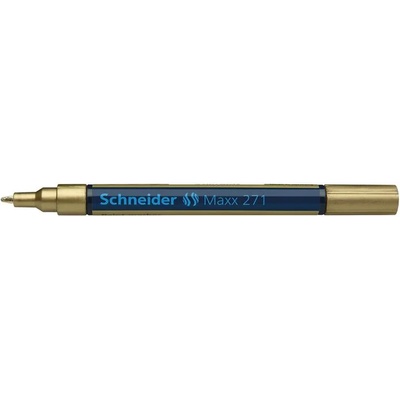 Schneider Лаков маркер, 1-2 мм, SCHNEIDER "Maxx 271", златен 127153 (127153)