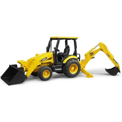 BRUDER 02427 Трактор JCB Midi CX с челен товарач и багер (02427)