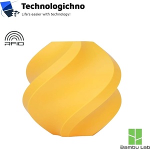 Bambu Lab ABS Bambu Tangerine Yellow Refill No Spool (B00-Y1-1.75-1000-SPLFREE)