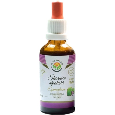 Salvia Paradise Škornica Epimedium sagittatum bylinné kvapky tinktúra bez alkoholu 50 ml