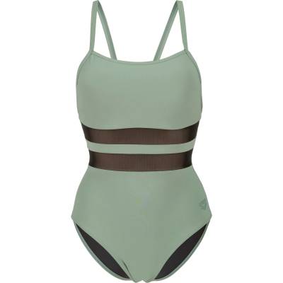 arena Дамски бански костюм Arena Women's Mesh Equals Swimsuit Back B Swimsuit - Sage - размер 40 (EU) (150-5761-0414)
