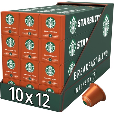 Starbucks Breakfast Blend by NESPRESSO Medium Roast 12 x 10 ks 56 g