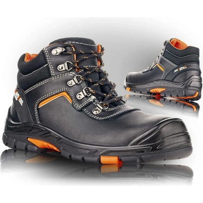 VM Footwear HALIFAX 2710-S3 obuv čierno-oranžová