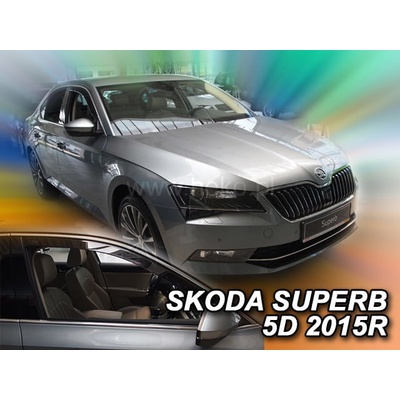 Deflektory Škoda Superb, 2015-2024 predné