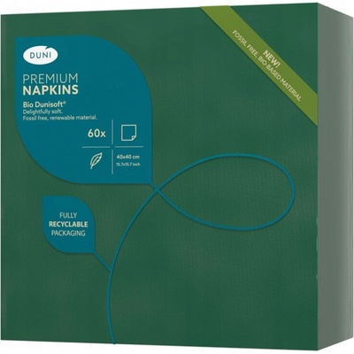 BIO Dunisoft VLM Ubrousky Dark green 60ks 40x40cm