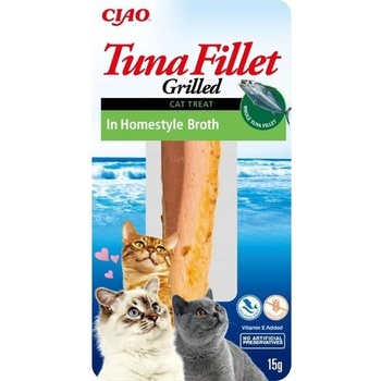 INABA Cat Grilled Tuna Fillet v rybom vývare 15 g