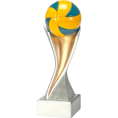 Trofej volejbal míč 3D 14,5 19,5 cm 17 cm