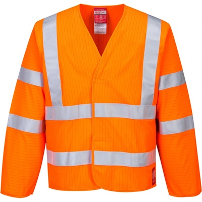 PortWest Blůza Hi-Vis FR85 Anti Static Flame Resistant reflexní Žlutá