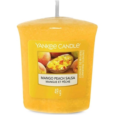 Yankee Candle Mango Peach Salsa вотивна свещ 49гр. унисекс 1 бр